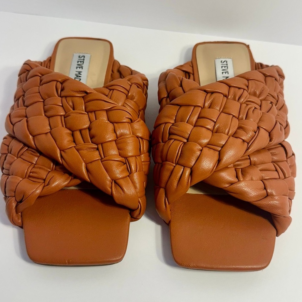 Steve Madden Marina Braided Slide Sandals Women’s Size 6